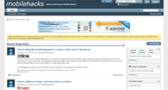 Desktop Screenshot of mobilehacks.com